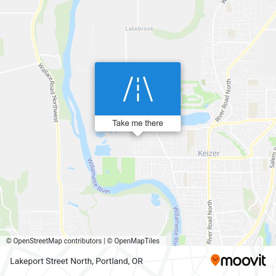 Lakeport Street North map