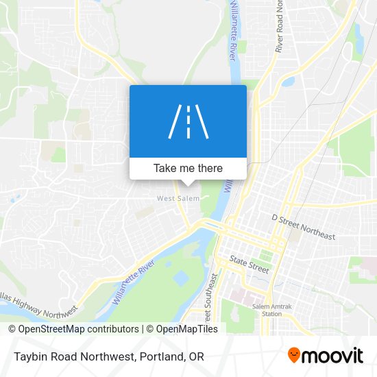 Taybin Road Northwest map