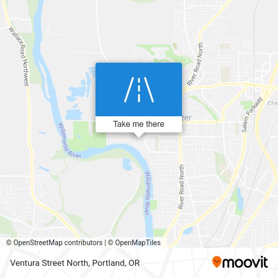 Ventura Street North map