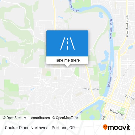 Chukar Place Northwest map