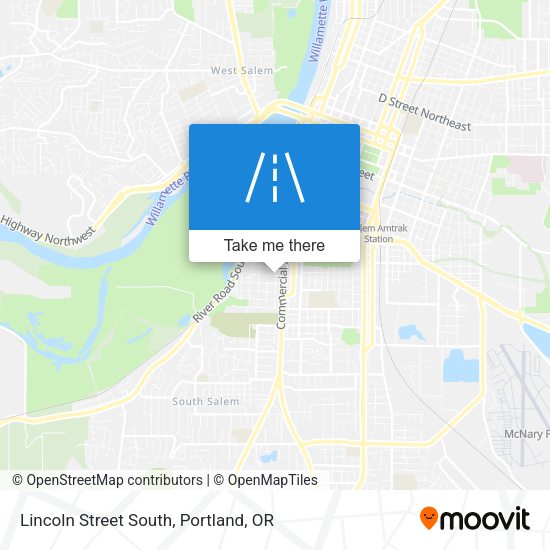Lincoln Street South map