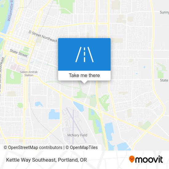Kettle Way Southeast map