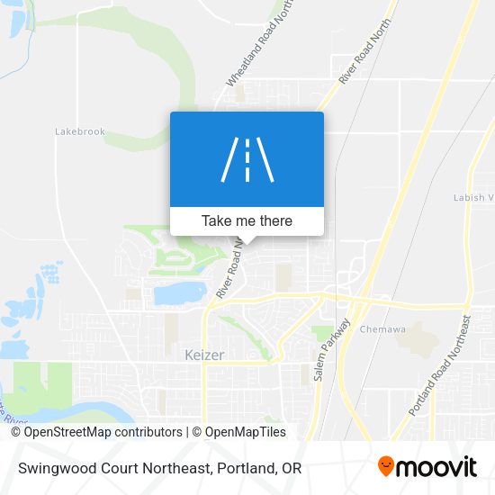 Swingwood Court Northeast map
