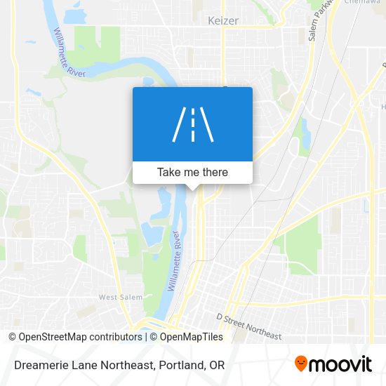 Mapa de Dreamerie Lane Northeast