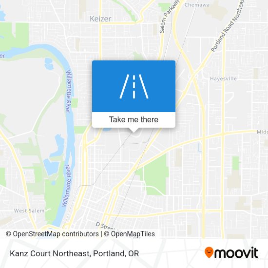Mapa de Kanz Court Northeast