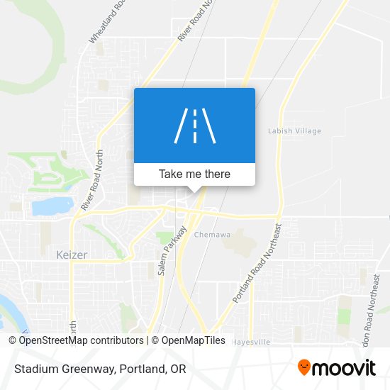 Mapa de Stadium Greenway