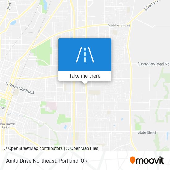 Mapa de Anita Drive Northeast
