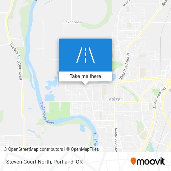 Steven Court North map
