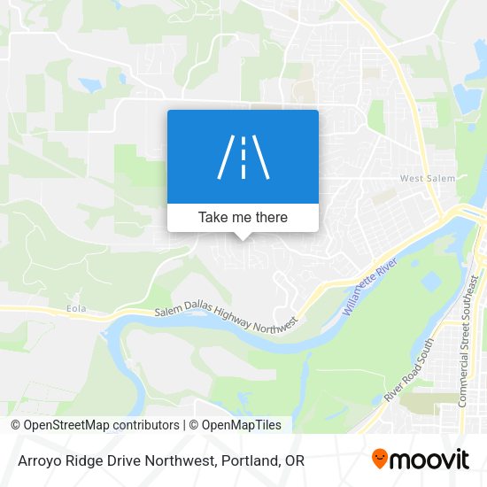 Mapa de Arroyo Ridge Drive Northwest