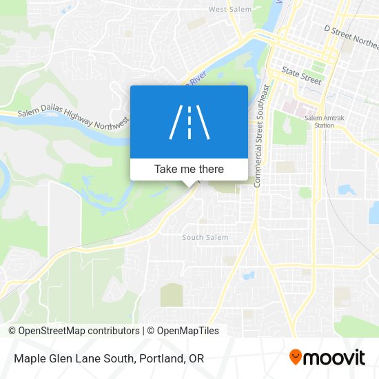 Mapa de Maple Glen Lane South