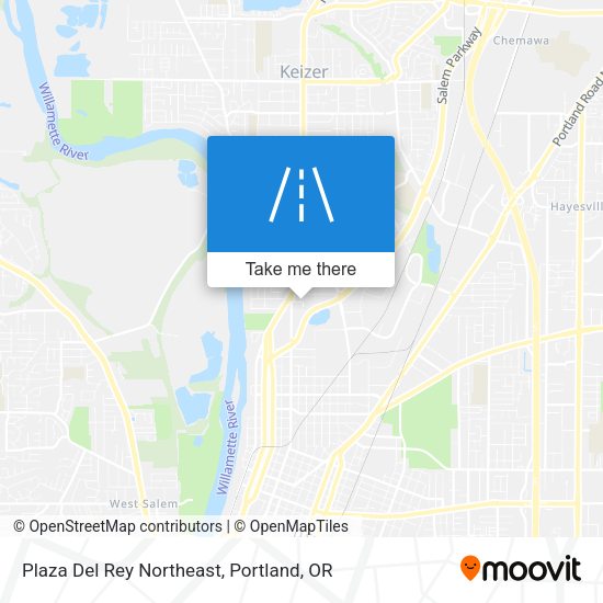 Mapa de Plaza Del Rey Northeast