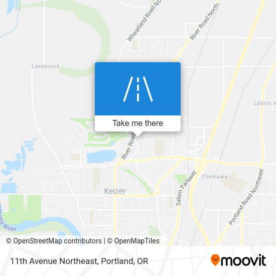Mapa de 11th Avenue Northeast