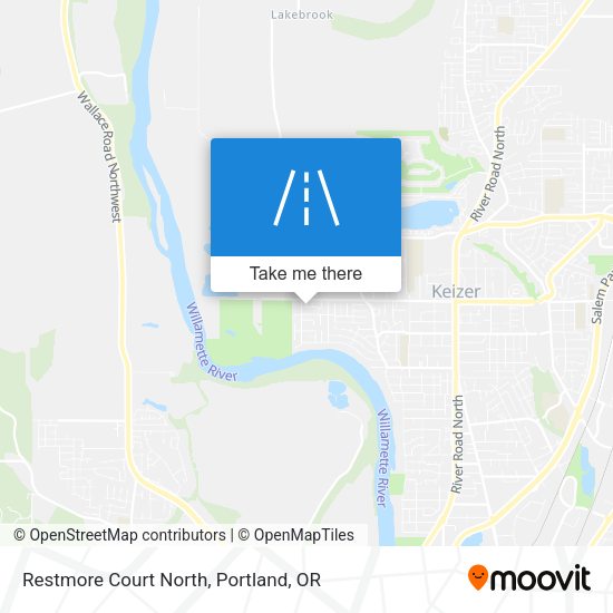 Mapa de Restmore Court North
