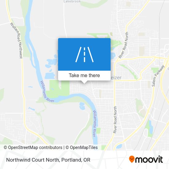 Northwind Court North map