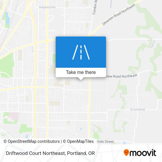 Driftwood Court Northeast map