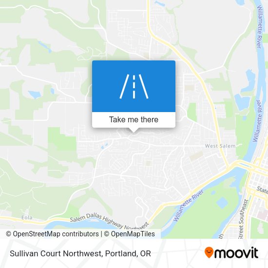 Mapa de Sullivan Court Northwest