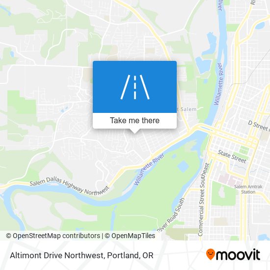 Altimont Drive Northwest map