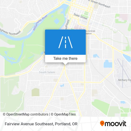 Mapa de Fairview Avenue Southeast