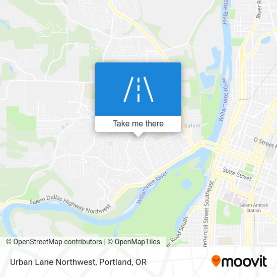 Mapa de Urban Lane Northwest