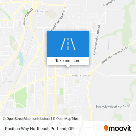 Mapa de Pacifica Way Northeast
