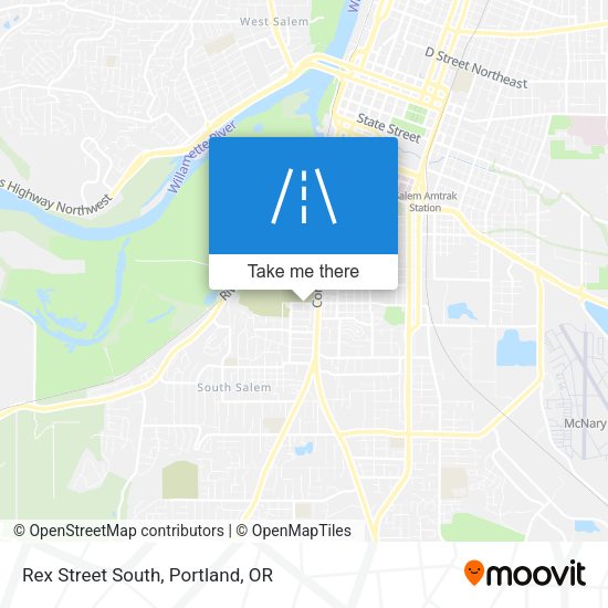 Mapa de Rex Street South