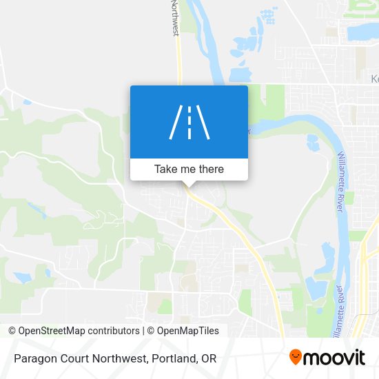 Paragon Court Northwest map