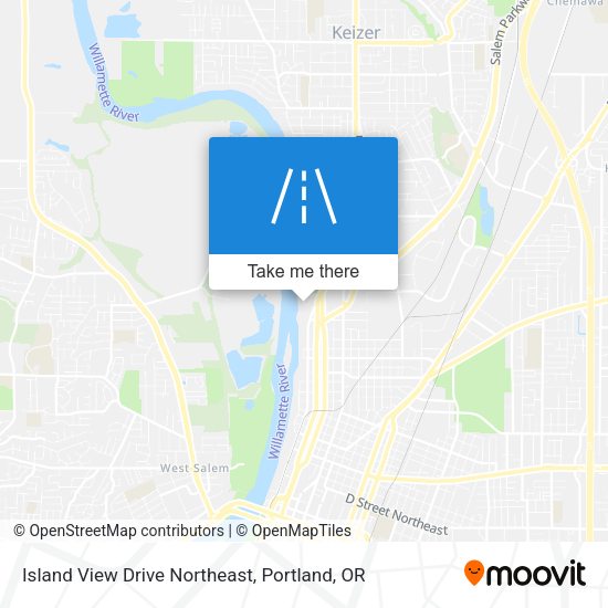 Mapa de Island View Drive Northeast