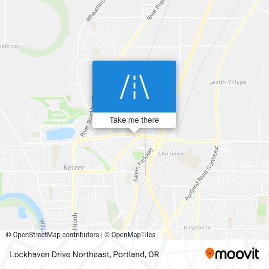 Lockhaven Drive Northeast map