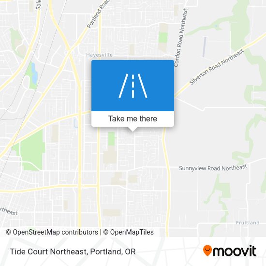 Tide Court Northeast map
