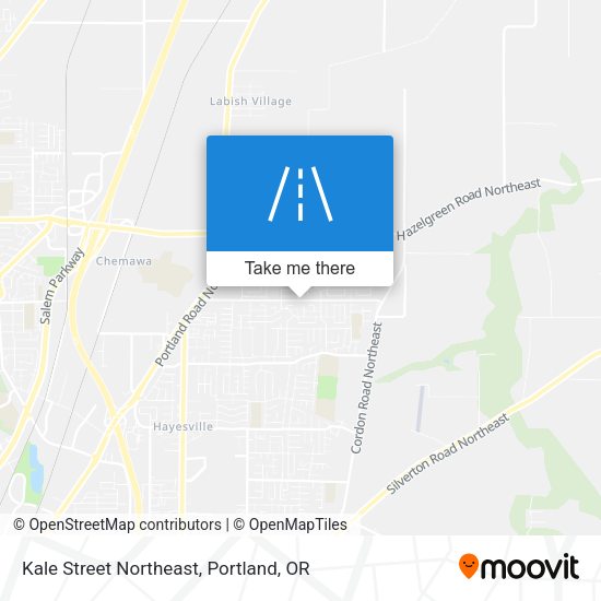 Kale Street Northeast map
