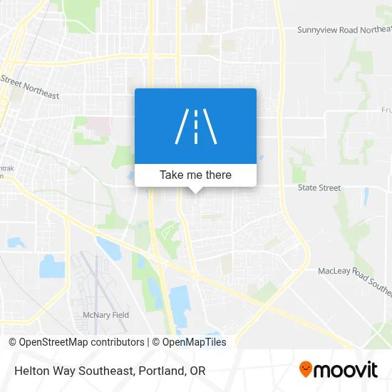 Helton Way Southeast map