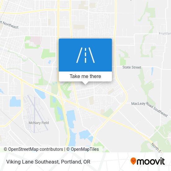 Viking Lane Southeast map