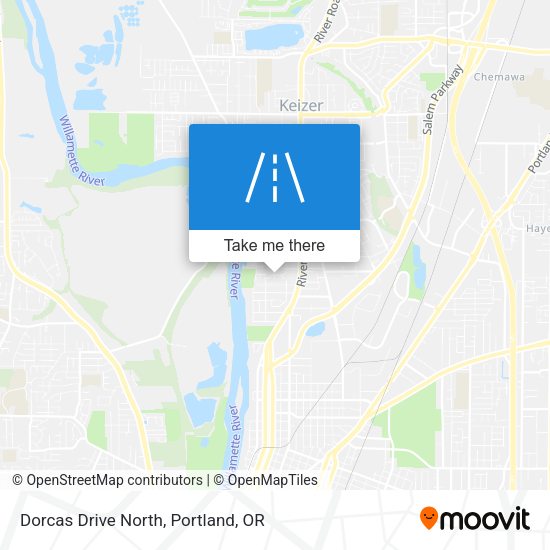 Dorcas Drive North map