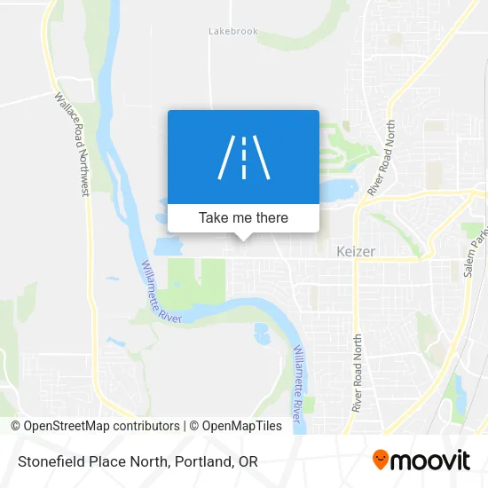Stonefield Place North map