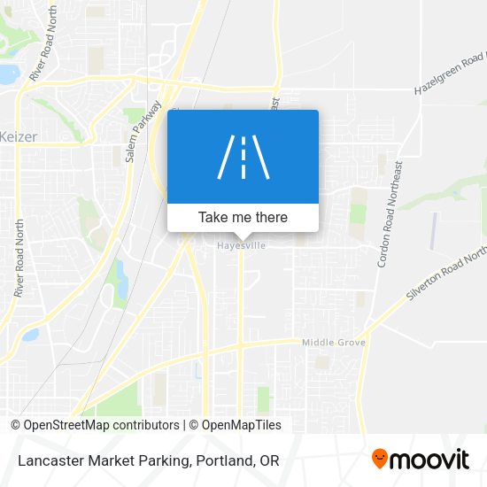 Lancaster Market Parking map