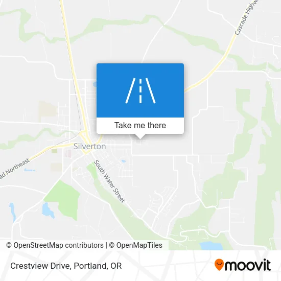Crestview Drive map
