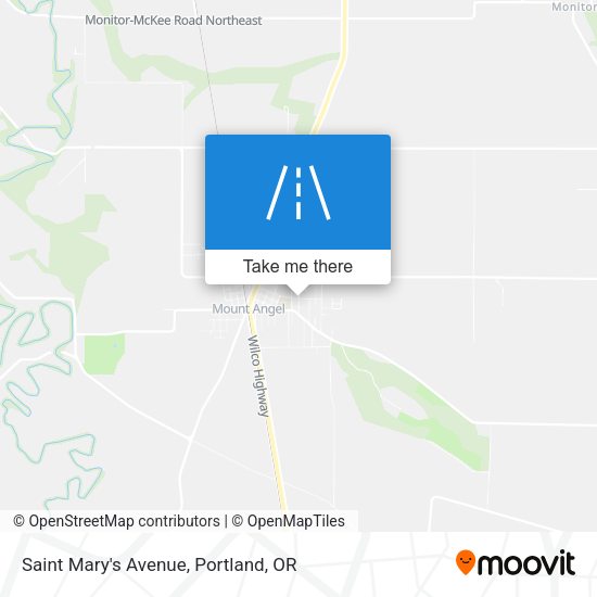 Saint Mary's Avenue map
