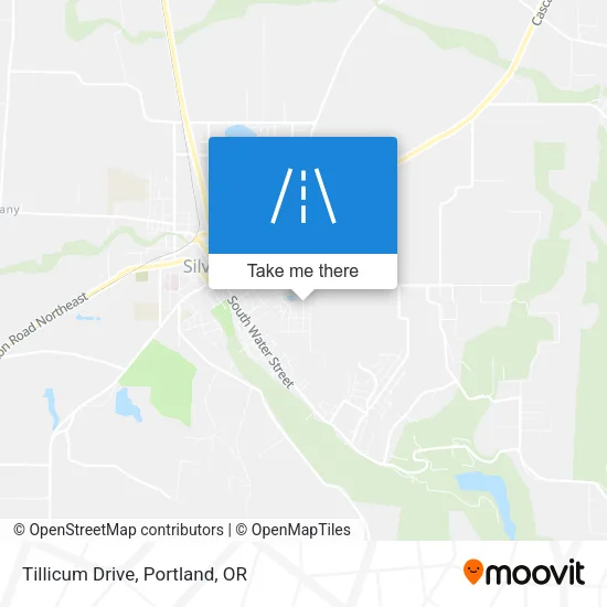 Tillicum Drive map