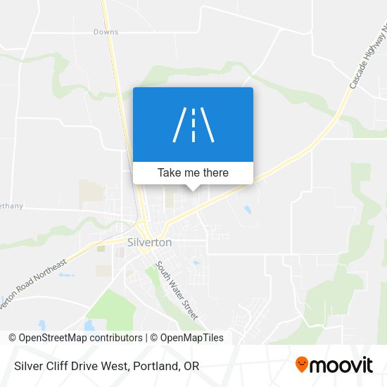 Mapa de Silver Cliff Drive West