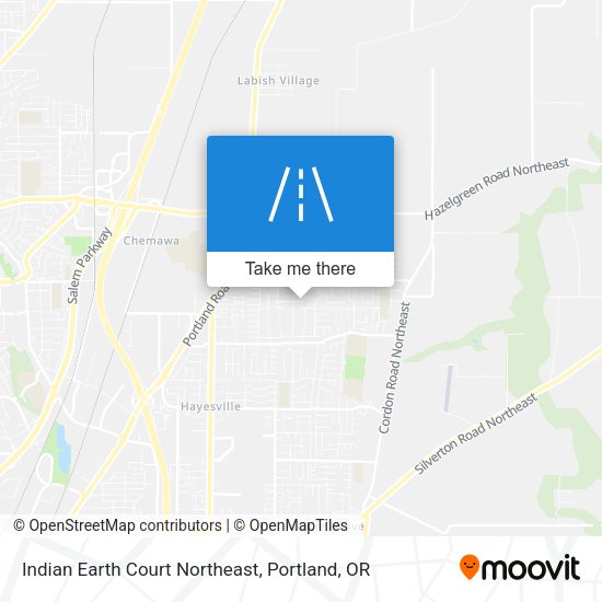 Indian Earth Court Northeast map