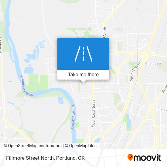 Mapa de Fillmore Street North