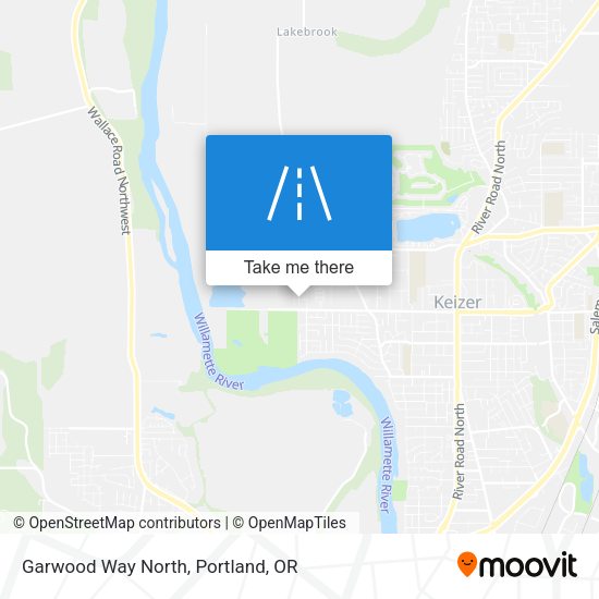 Mapa de Garwood Way North