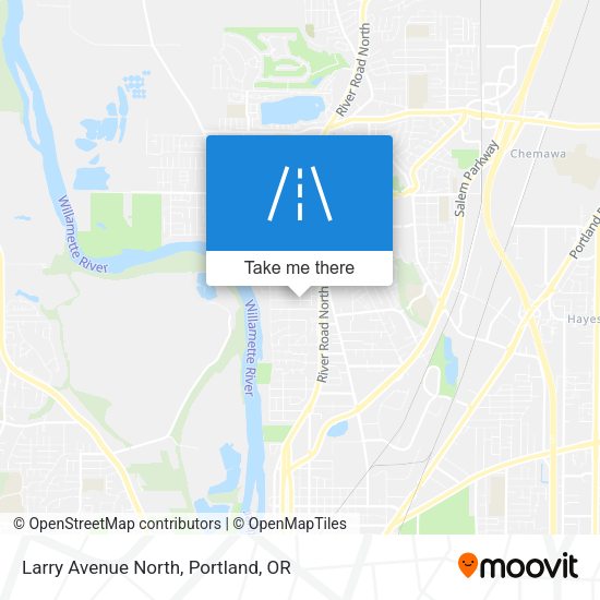 Larry Avenue North map