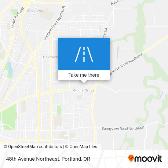 Mapa de 48th Avenue Northeast