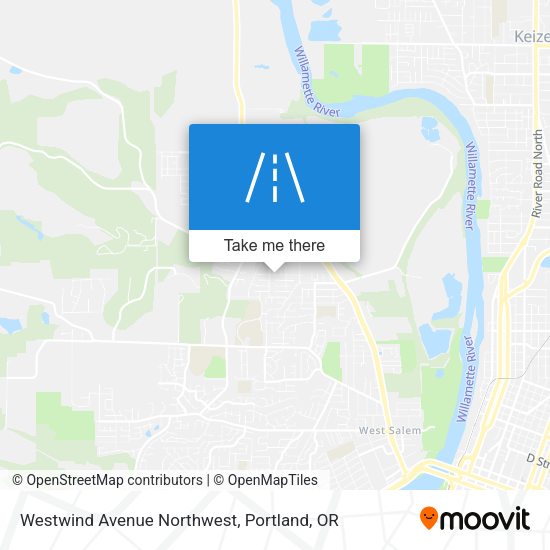 Mapa de Westwind Avenue Northwest