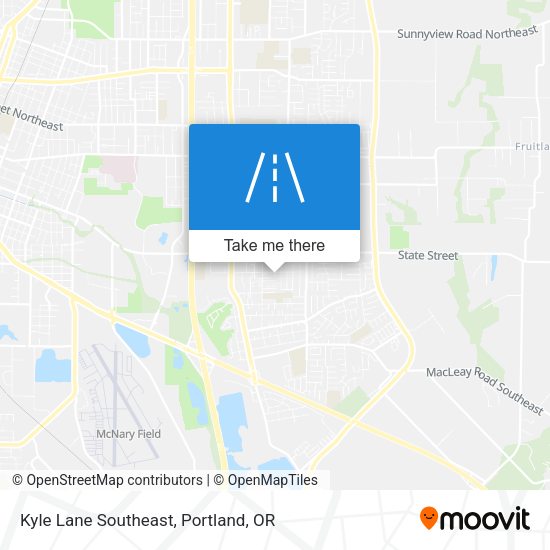 Kyle Lane Southeast map