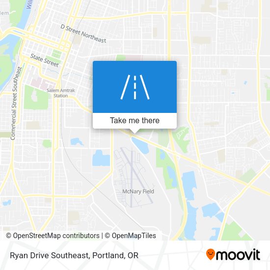 Mapa de Ryan Drive Southeast