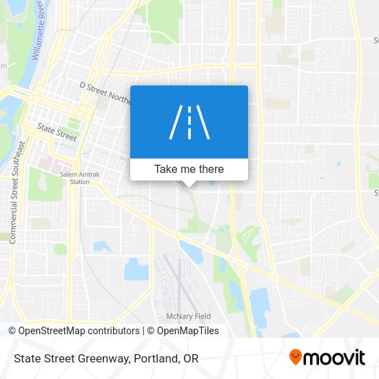 Mapa de State Street Greenway