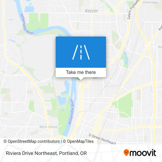 Mapa de Riviera Drive Northeast