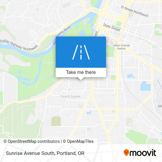 Sunrise Avenue South map